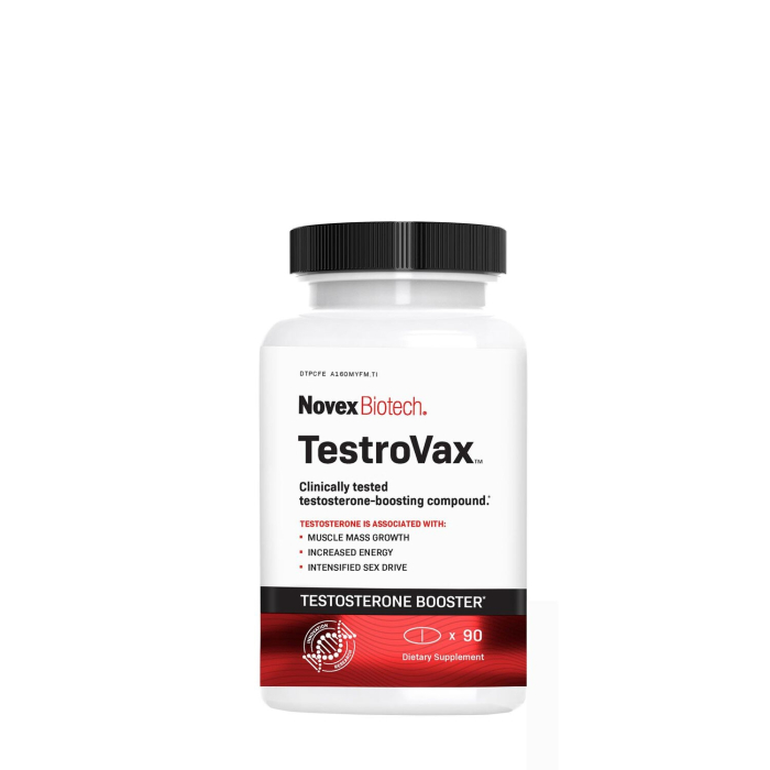 Novex Biotech Testrovax, Formula Pentru Sustinerea Productiei De Testosteron, 90 Cps [3]