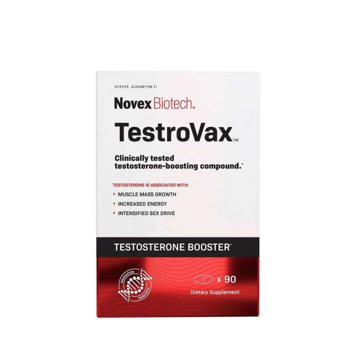 Novex Biotech Testrovax, Formula Pentru Sustinerea Productiei De Testosteron, 90 Cps [1]