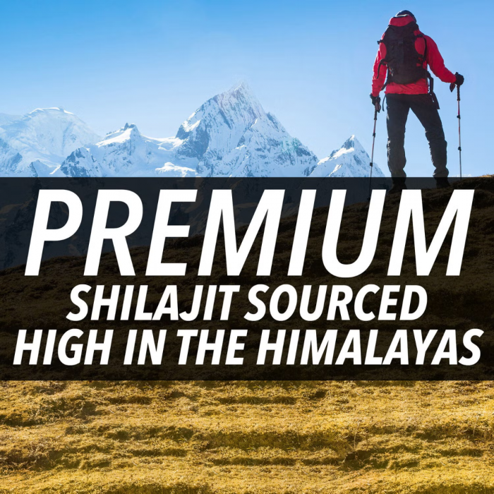 Nugenix Shilajit 500 Mg, Rasina Pura De Shilajit Din Himalaya, 60 Cps [4]