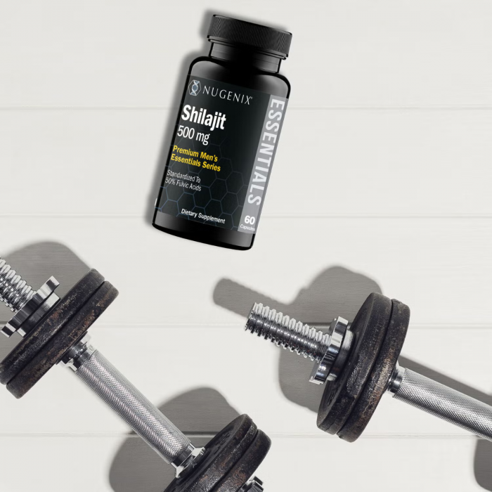 Nugenix Shilajit 500 Mg, Rasina Pura De Shilajit Din Himalaya, 60 Cps [5]