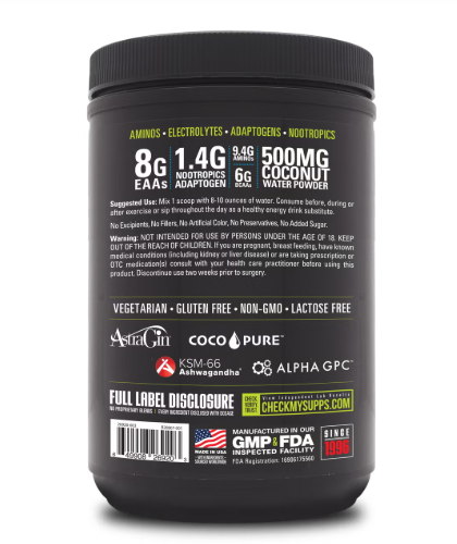 Nutrabio Alpha Eaa Grape Berry Crush Flavor, Aminoacizi Cu Aroma De Struguri Si Fructe De Padure, 444 G [3]