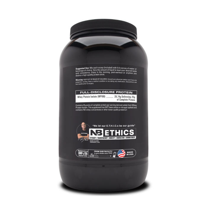 Nutrabio Whey Protein Isolate Chocolate Dipped Macaroon With Real Coconut Flakes, Izolat De Proteina Din Zer Cu Aroma De Macarons In Ciocolata Si Fulgi De Cocos, 907 G [3]