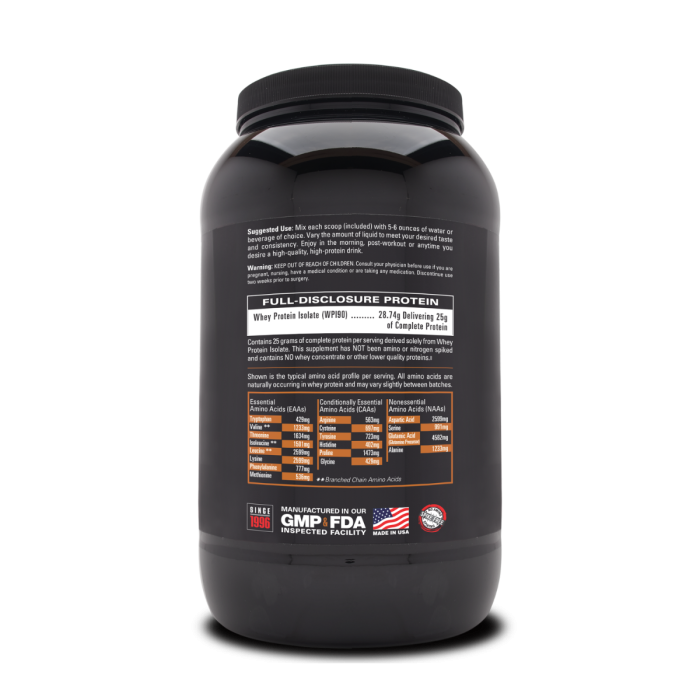 Nutrabio Whey Protein Isolate Cinnamon Sugar Donut, Izolat De Proteina Din Zer Cu Aroma De Gogosi Cu Scortisoara Si Zahar, 907g [3]