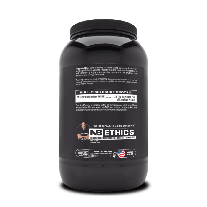 Nutrabio Whey Protein Isolate Vanilla Caramel, Izolat De Proteina Din Zer Cu Aroma De Caramel Si Vanilie, 907 G [3]
