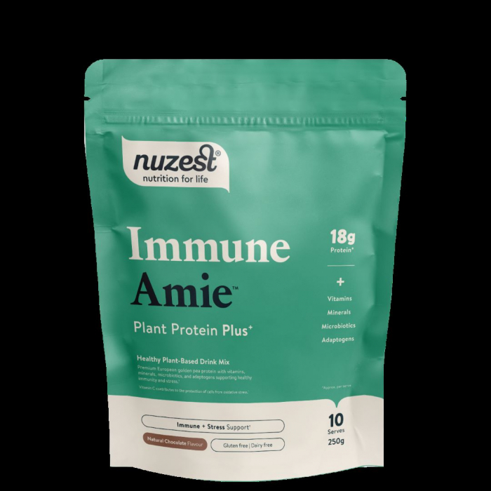 Nuzest Protein Plus Immune Amie (Imunitate), Aroma Ciocolata, 250g [2]