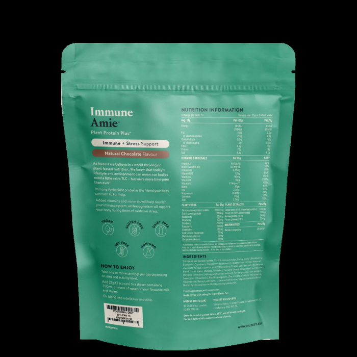 Nuzest Protein Plus Immune Amie (Imunitate), Aroma Ciocolata, 250g [3]