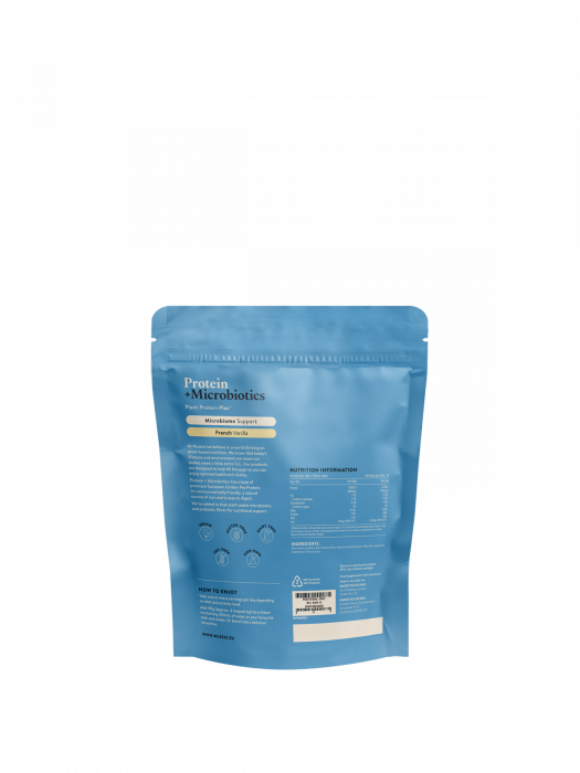 Nuzest Proteina Vegetala si Probiotice, Vanilie, 300g [3]
