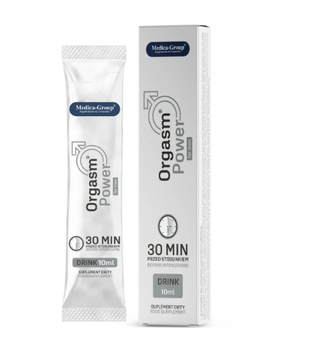 OrgasmPower For Men Drink , pentru erecții puternice, întârzierea ejaculării, potență și libido, 10 ml [1]