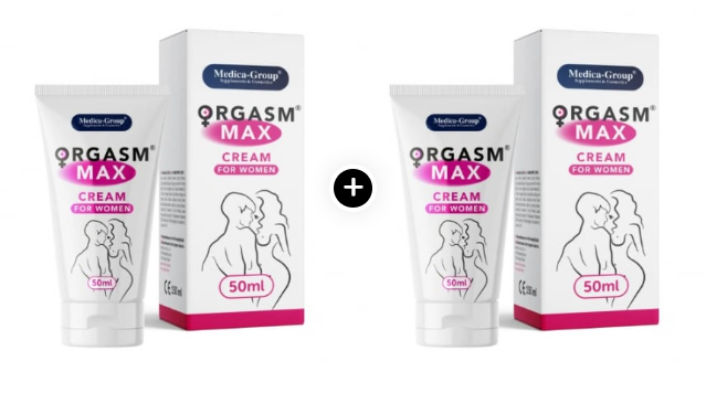 Pachet Economic x2 Orgasm Max Crema pentru femei 50 ml- pentru orgasm intens și creșterea libidoului feminin [1]