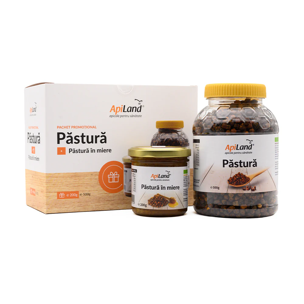 Pachet păstură 500g + păstură în miere 200g [2]