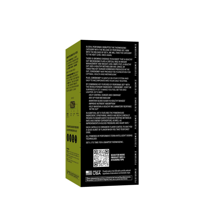 Performix Sst X, Termogenic Arzator De Grasimi Sst X, Capsule Cu Aroma De Scortisoara, 60 Cps [2]