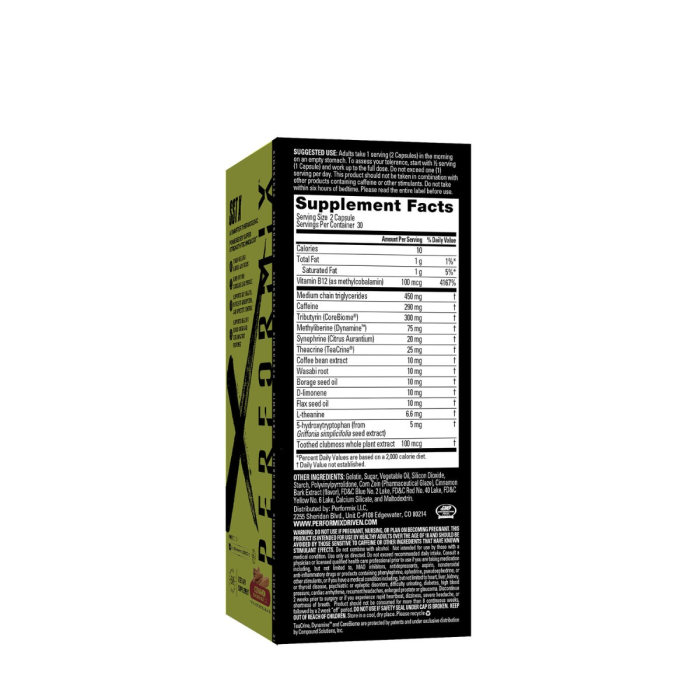 Performix Sst X, Termogenic Arzator De Grasimi Sst X, Capsule Cu Aroma De Scortisoara, 60 Cps [4]