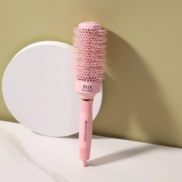 Perie Pentru Modelarea Parului, Sister Young Elix Cera Heat Pink 43 mm [3]