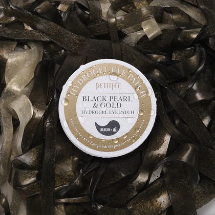 Plasturi de hidrogel cu perle negre si aur, 60buc [3]