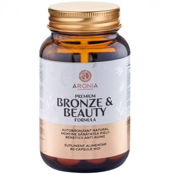 Premium Bronze &amp; Beauty Formula- 60 capsule pentru un bronz sănătos, o piele tânără și păr frumos [1]