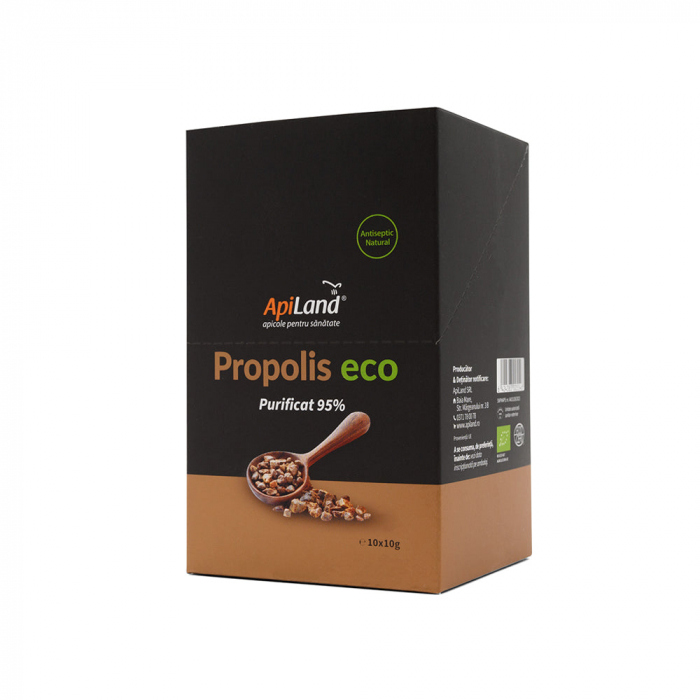Propolis purificat 95% ECO - 10 plicuri x 10g [1]