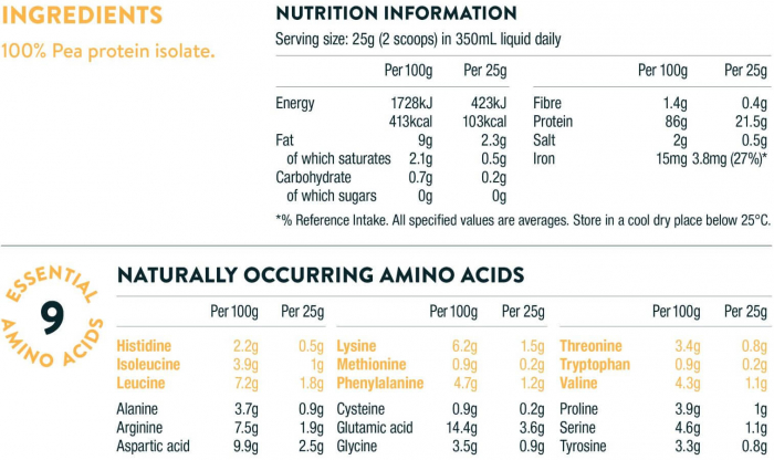 Proteina Vegetala - Clean Lean Protein - Natural [2]