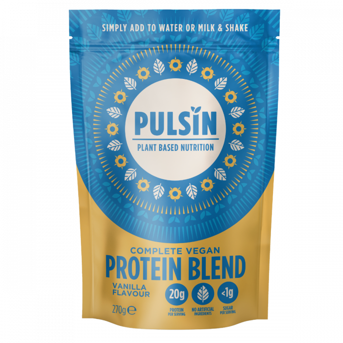 Proteina Vegetala Pulsin, Aroma Vanilie 270g [1]