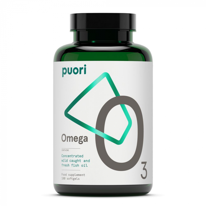 Puori O3 – Omega 3 (ulei de pește concentrat și pur) - 180 capsule [1]