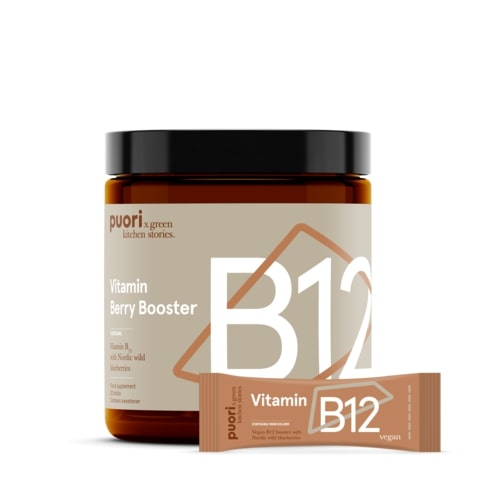 Puori Vitamina B12 - Vegan - Afine Sălbatice - 20 pliculete [2]