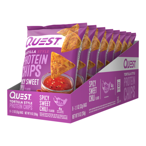 Quest Nutrition Chipsuri Proteice Cu Aroma De Spicy Sweet Chilli, 32 G [3]