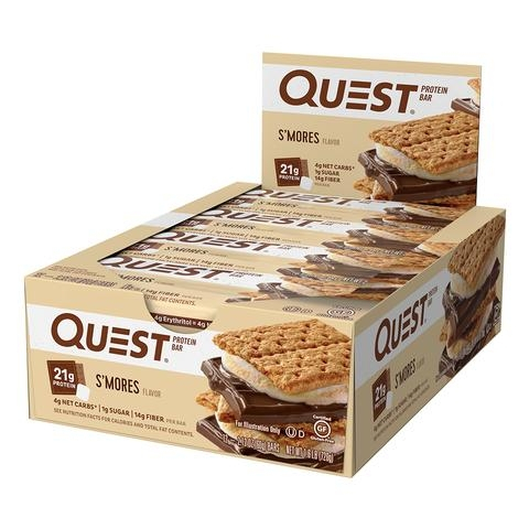 Quest Protein Bar, Baton Proteic, Cu Aroma De Bezele Cu Ciocolata, 60g [3]