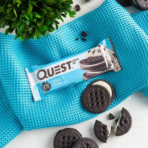 Quest Protein Bar, Baton Proteic, Cu Aroma De Biscuiti Si Frisca, 60g [6]