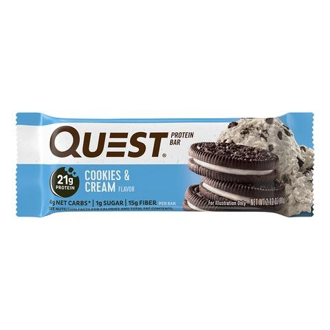 Quest Protein Bar, Baton Proteic, Cu Aroma De Biscuiti Si Frisca, 60g [2]