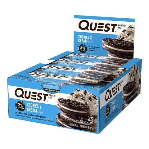 Quest Protein Bar, Baton Proteic, Cu Aroma De Biscuiti Si Frisca, 60g [3]