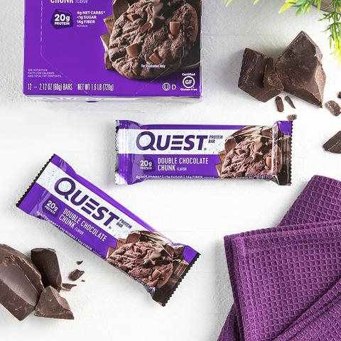 Quest Protein Bar, Baton Proteic, Cu Aroma De Ciocolata, 60g [6]