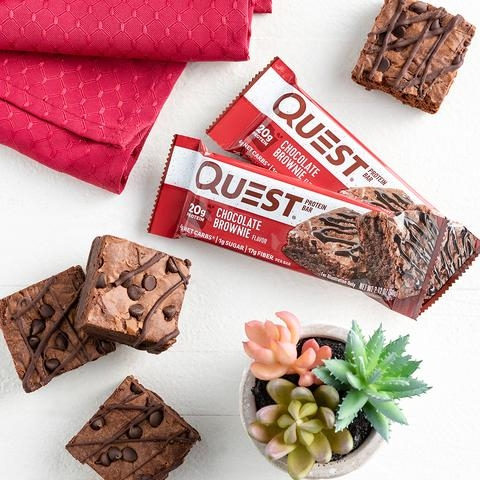 Quest Protein Bar, Baton Proteic, Cu Aroma De Prajitura Cu Ciocolata, 60g [5]