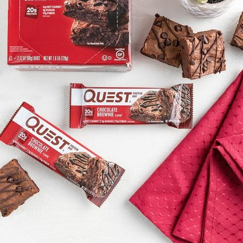 Quest Protein Bar, Baton Proteic, Cu Aroma De Prajitura Cu Ciocolata, 60g [6]