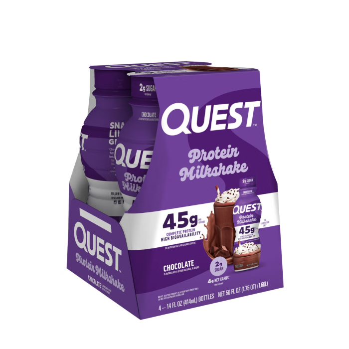 Quest Protein Milkshake Rtd, Milkshake Proteic Cu Aroma De Ciocolata, 414 Ml [2]