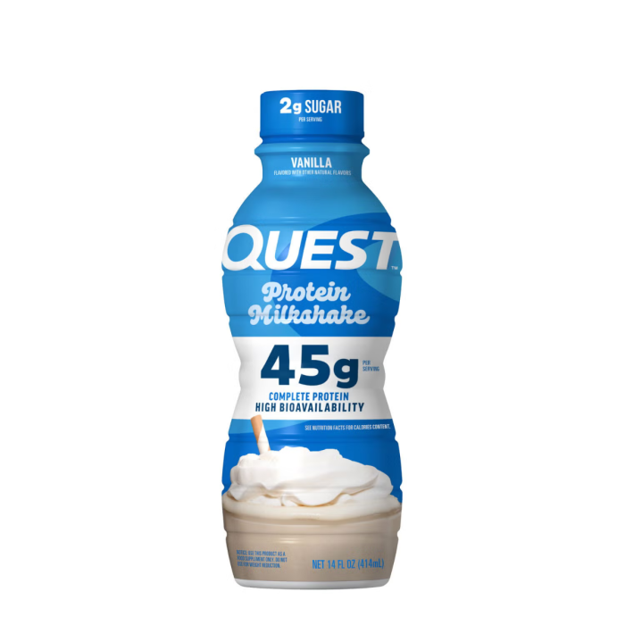 Quest Protein Milkshake Rtd, Milkshake Proteic Cu Aroma De Vanilie, 414 Ml [1]