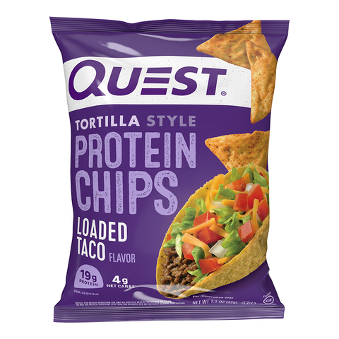 Quest Tortilla Style Protein Chips, Chipsuri Proteice, Cu Aroma De Taco, 32 G [1]