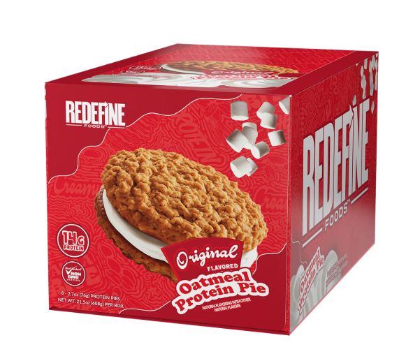Redefine Foods  Oatmeal Protein Pie, Prajitura Cu Ovaz Si Proteine, 76 G [4]