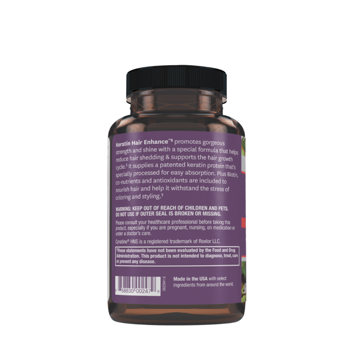 Resvitale Keratin Hair Enhance, Keratina Cu Biotina Si Resveratrol, 60 Cps [5]