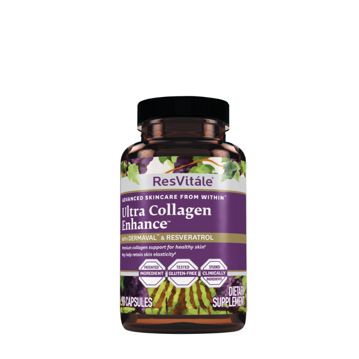 Resvitale Ultra Collagen Enhance, Colagen, 90 Cps [2]