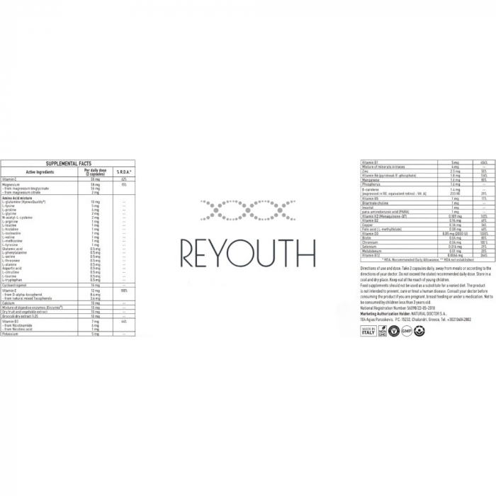 REYOUTH rejuvenare celulara si incetinirea procesului de imbatranire Natural Doctor [3]