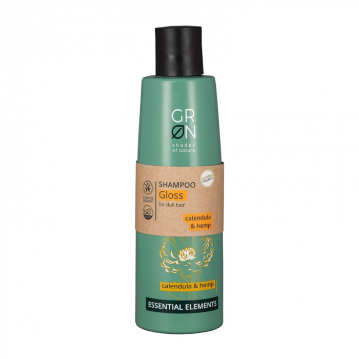 Sampon pentru stralucire Bio Organic Essential Elements cu canepa si galbenele (250ml), GRN Shades of Nature [2]