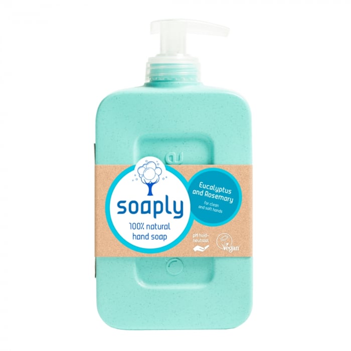 Sapun ecologic lichid pentru maini cu 100% ingrediente naturale, Eucalyptus and Rosemary (300ml), Soaply [1]