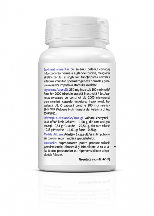 Seleniu 200 mcg – 30 capsule [2]