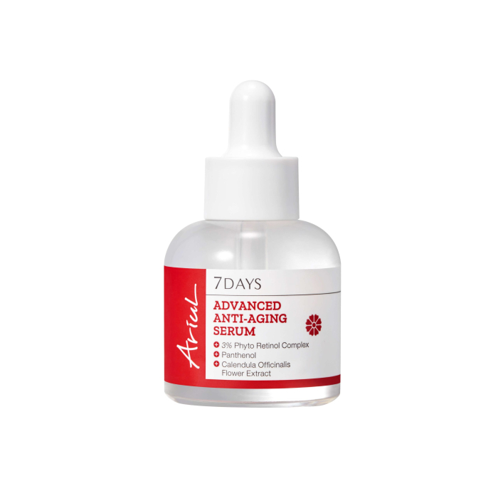 Serum 7days Advanced Anti-aging 3%25 Complex fito-retinol &amp;amp; Extract de glabenele [1]