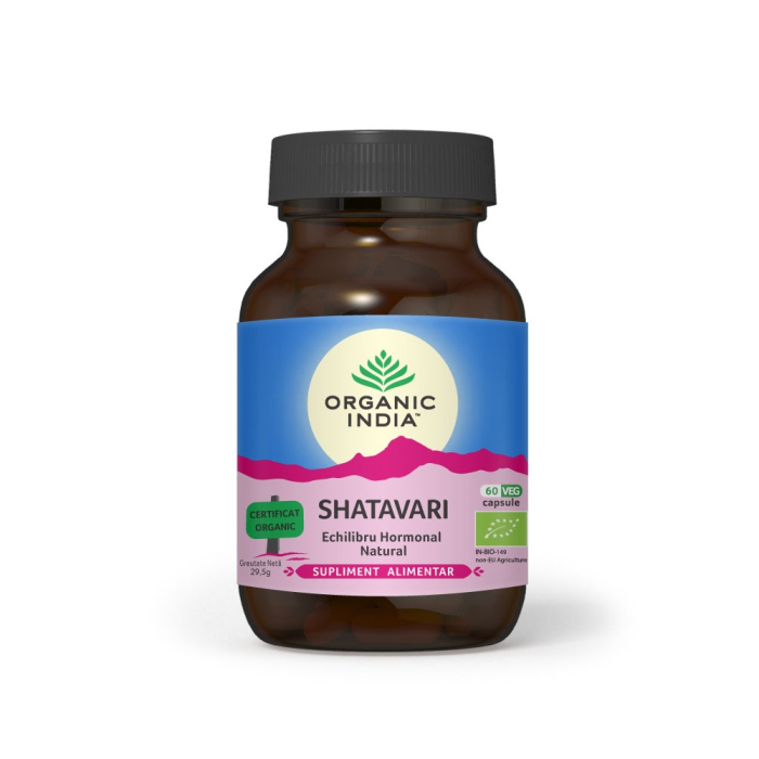 Shatavari Organic, 60 capsule – Echilibru Hormonal, Fertilitate și Sănătatea Femeii [2]