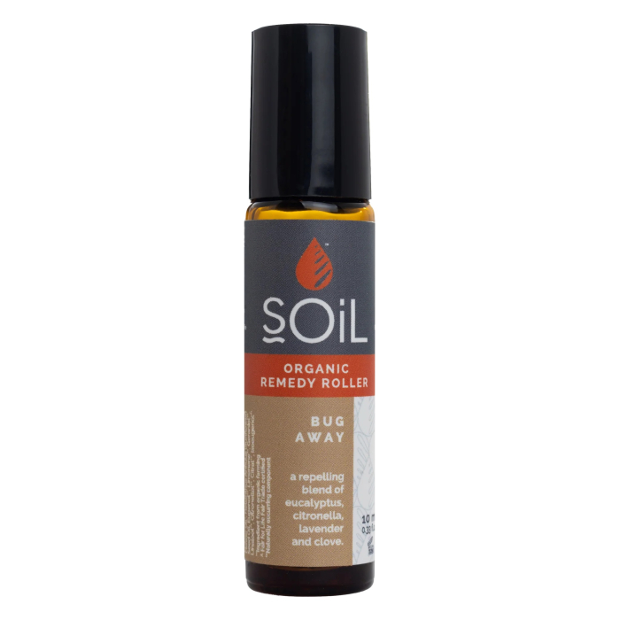 SOiL Roll-On Bug Away cu Uleiuri Esențiale Pure Organice ECOCERT 10 ml | Amestec Repelent [1]