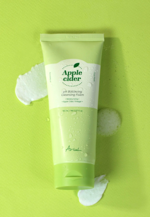 Spuma de curatare a tenului Ariul Apple Cider pH Balancing cu Otet din Cidru de Mere, 150ml [2]