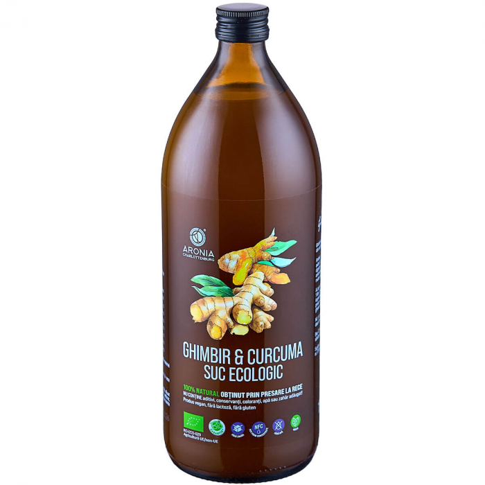 Suc de Ghimbir și Curcuma 100% Natural și Ecologic la 1 Litru [1]