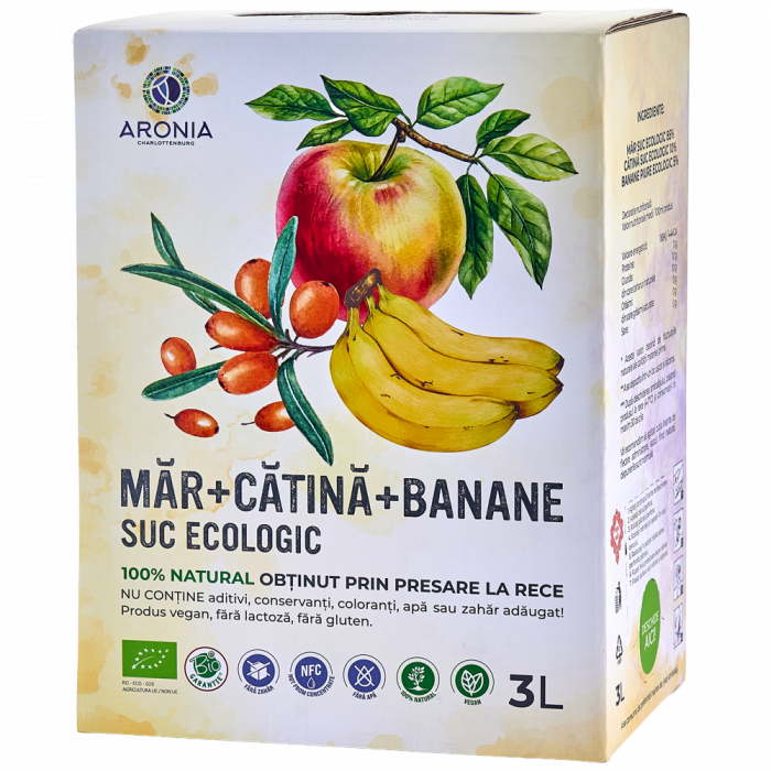 Suc de Măr, Cătină și Banane 3L ECO (RO-ECO-029) [1]