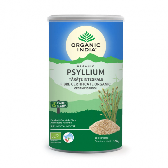 Tarate de Psyllium Integrale, 100% Organic |  &gt; 85% Fibre [1]