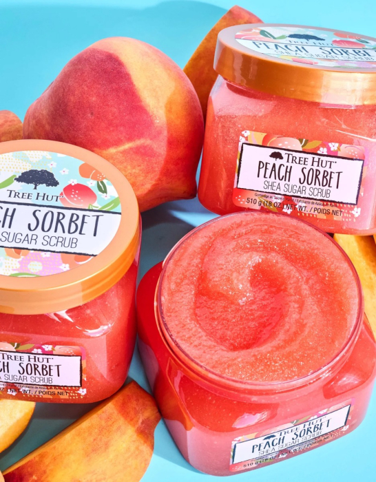 Tree Hut Shea Sugar Scrub Peach Sorbet, 510 G [4]